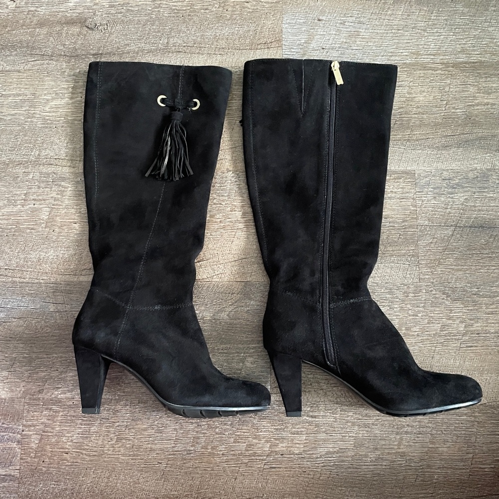 Bandolino suede black boot